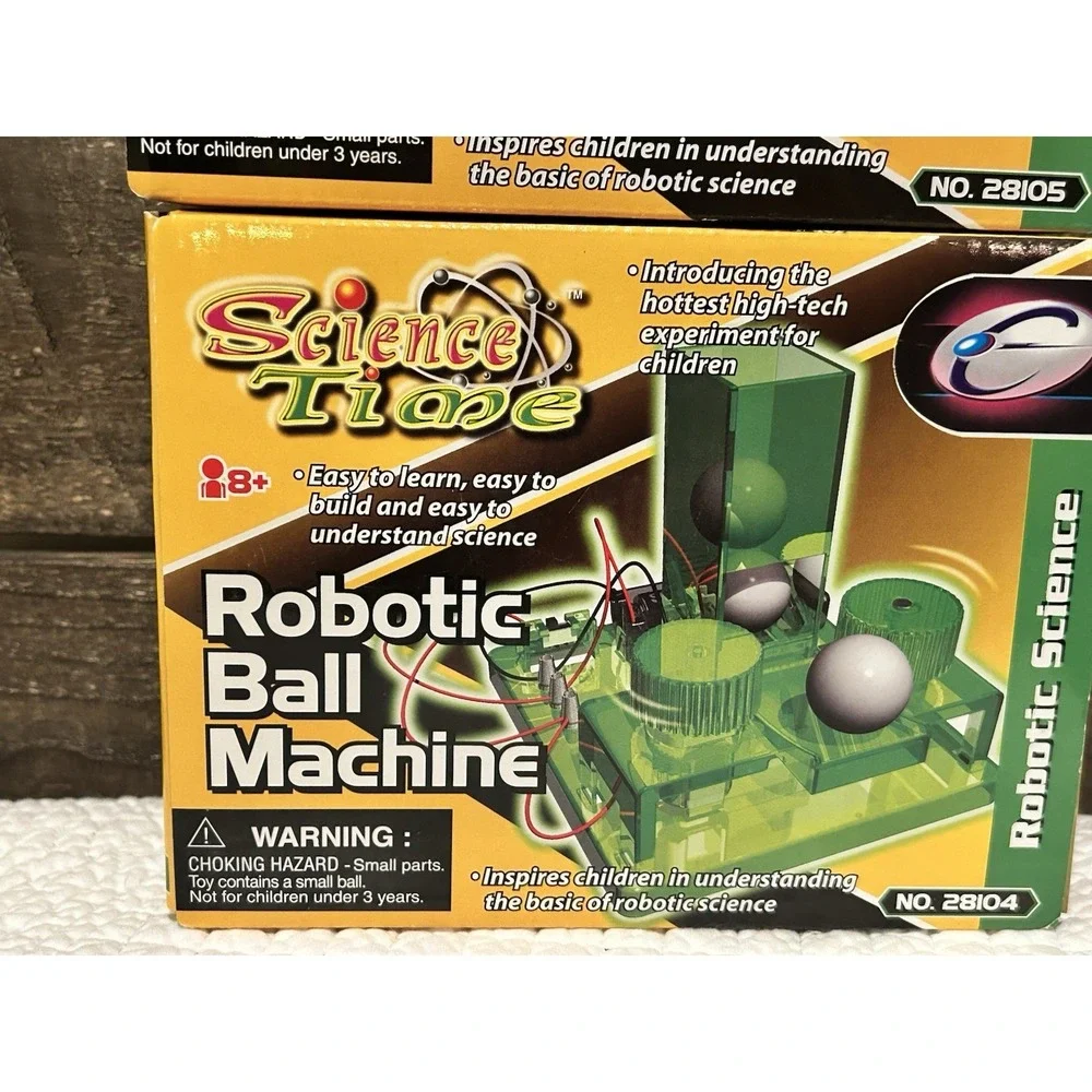 2 Science‎ Time Robotic Ball Machine And Beeper Childrens Kit - Learning And Fun